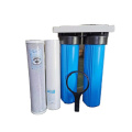Single 20" UPVC Plastic Slim Blue Cartridge Filters Housing For Water Treatment RO System